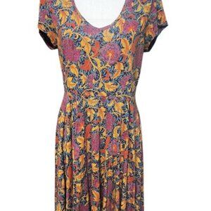 Peruvian Connection floral dress  Small